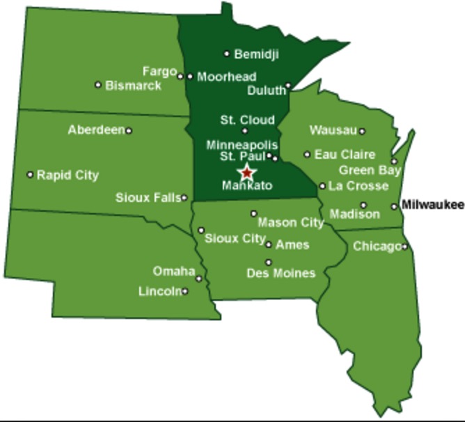  p>明尼苏达州立大学曼卡托分校(minnesota state university