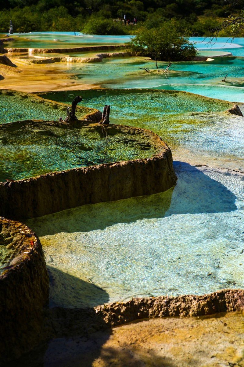 四川黄龙国家地质公园