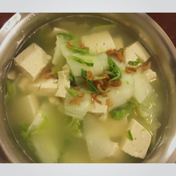 豆腐海米白菜