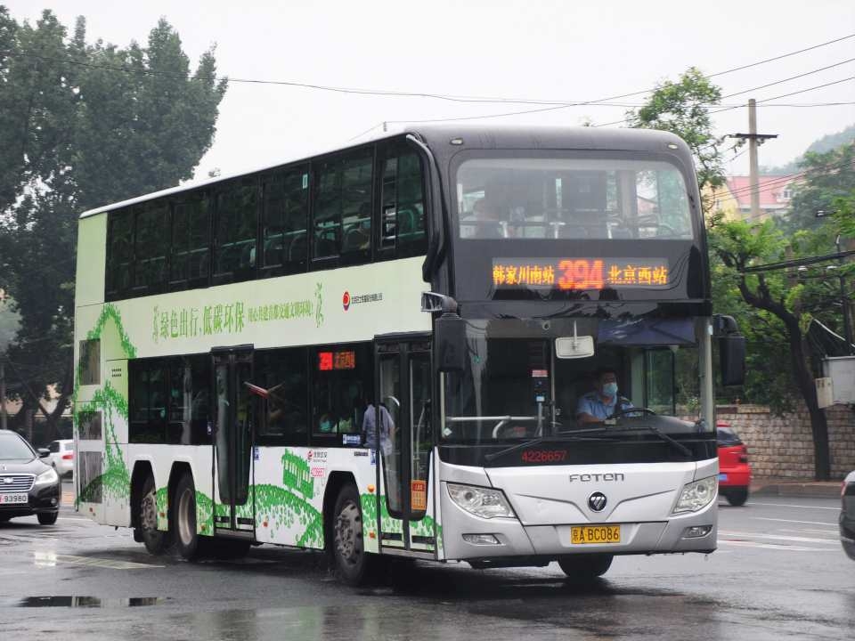  p>北京公交394路(北京西站-韩家川南站),原为特6路.