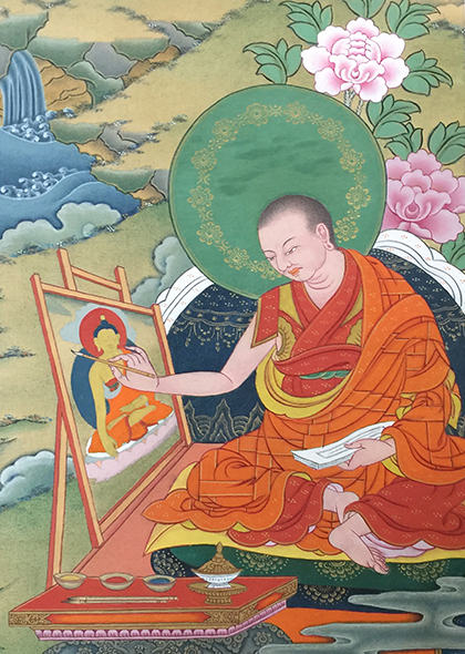 藏族唐卡(昌都嘎玛嘎赤画派)