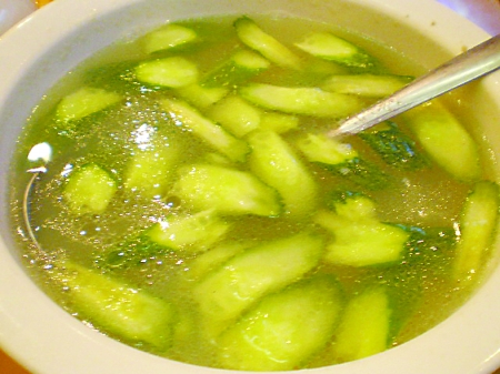 黄瓜片汤