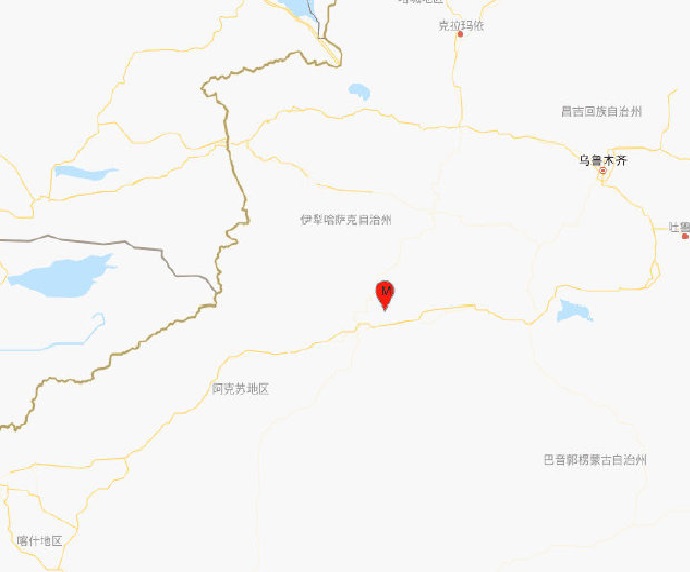 2020年9月19日库车3.8级地震