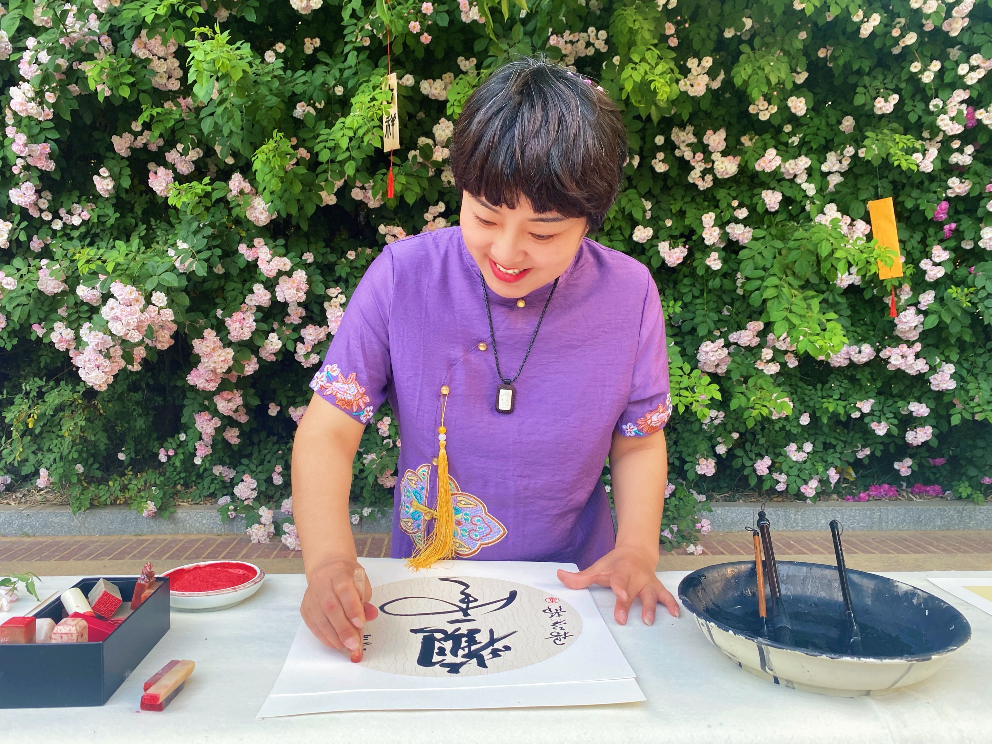 1975年出生,毕业于河北政法职业学院, span class="psl-tag">书法家