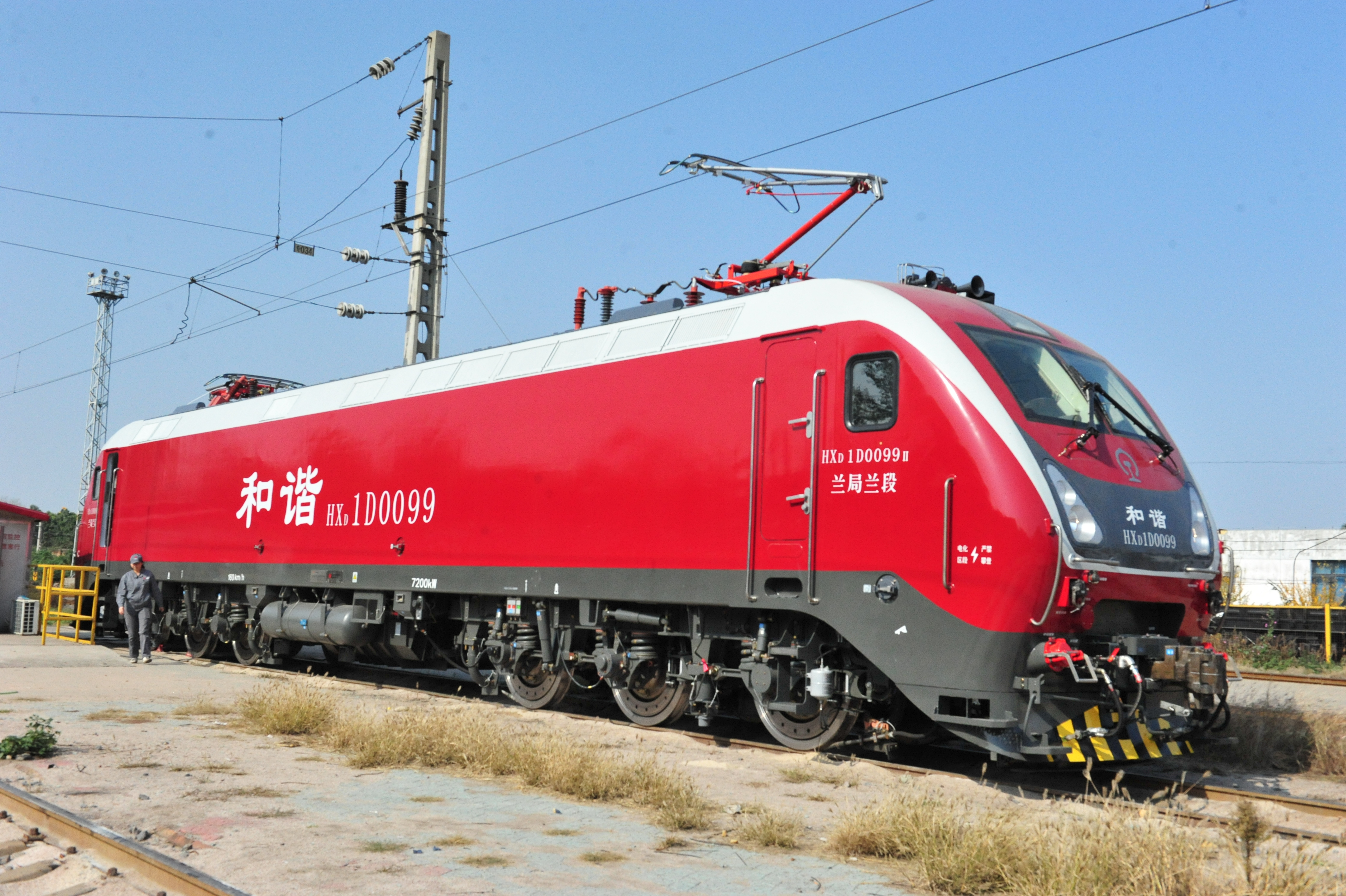 和谐1d型电力机车