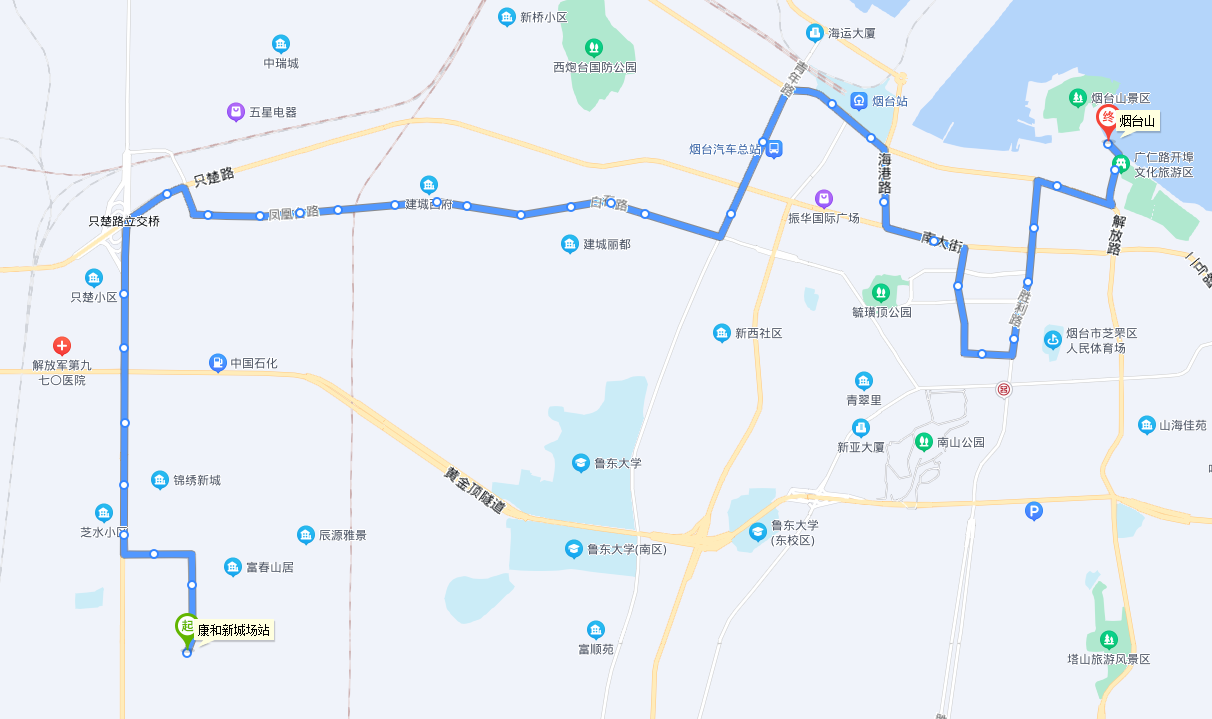 烟台公交43路