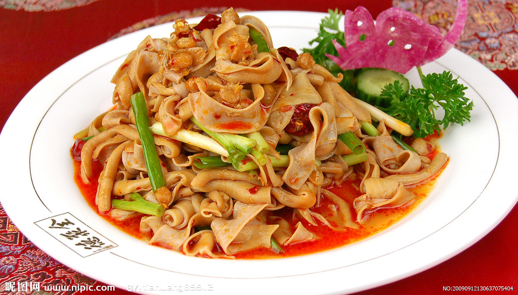 家乡风味炒鸭肠