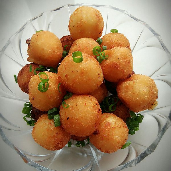 土豆炸丸子