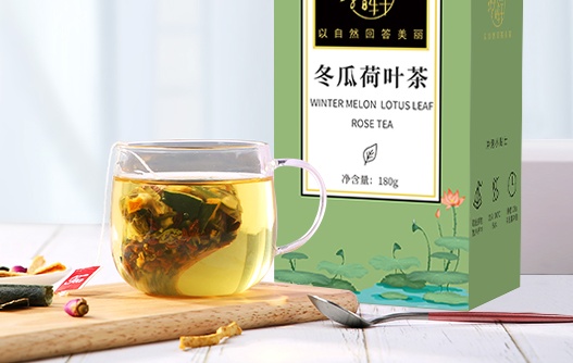 荷叶冬瓜皮茶