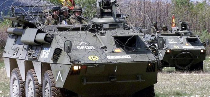 西班牙bmr-600(6*6)轮式步兵战车