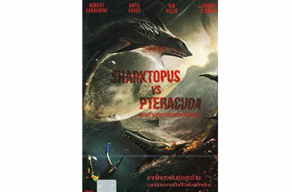 八爪狂鲨大战梭鱼翼龙