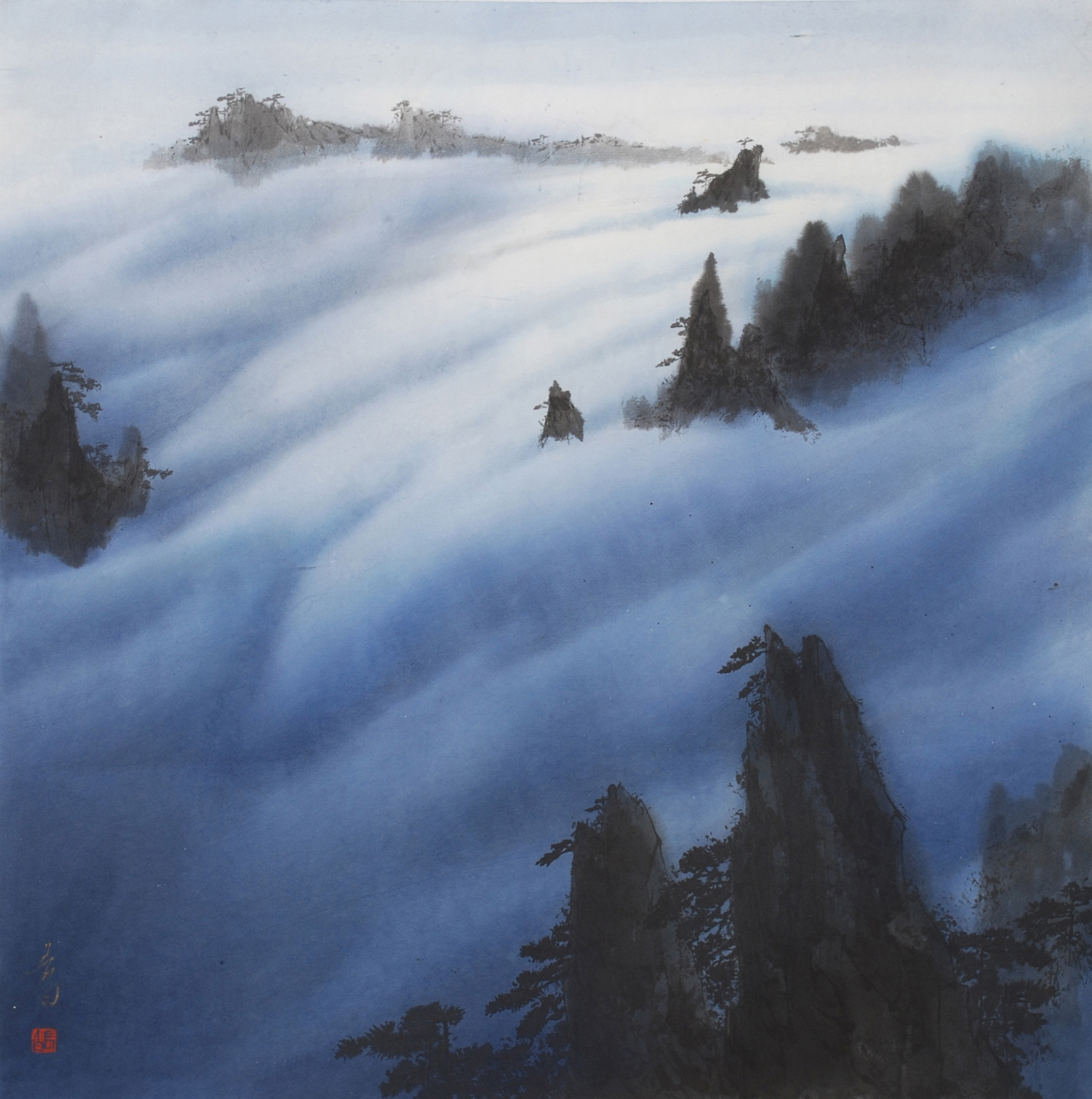  p>李长白(1916-2005)浙江兰溪夏李村人(李渔第九代嫡孙).