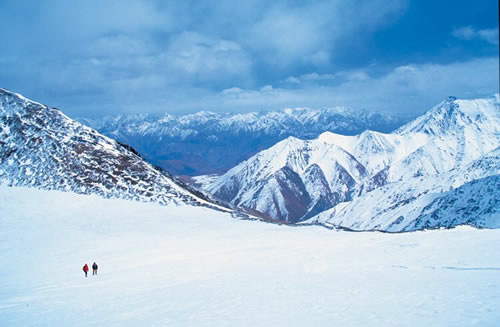 祁连山七一冰川