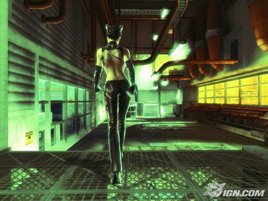 游戏中玩家将扮演行动神秘的猫女,完成各项任务.