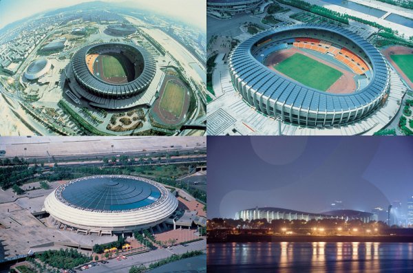 馆位于 a href="#" data-lemmaid="6136352">蚕室综合运动场 /a>中,它