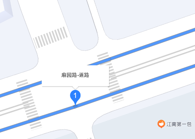  p>麻园路位于江门市江海区外海街道的西部,麻园路全长约390米,路基