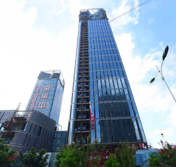  p>龙岩京华中心,福建龙岩cbd双塔坐标综合体.
