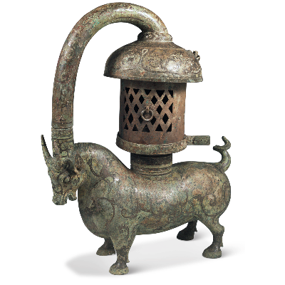  p data-id="gnbvs0wl44">东汉错银铜牛灯是 a target="_blank" href=