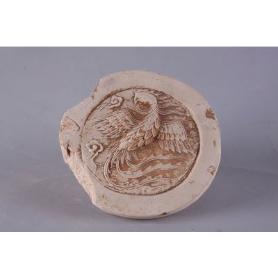 明初云凤纹瓦当