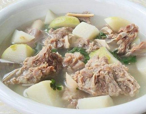冬瓜炖羊肉汤