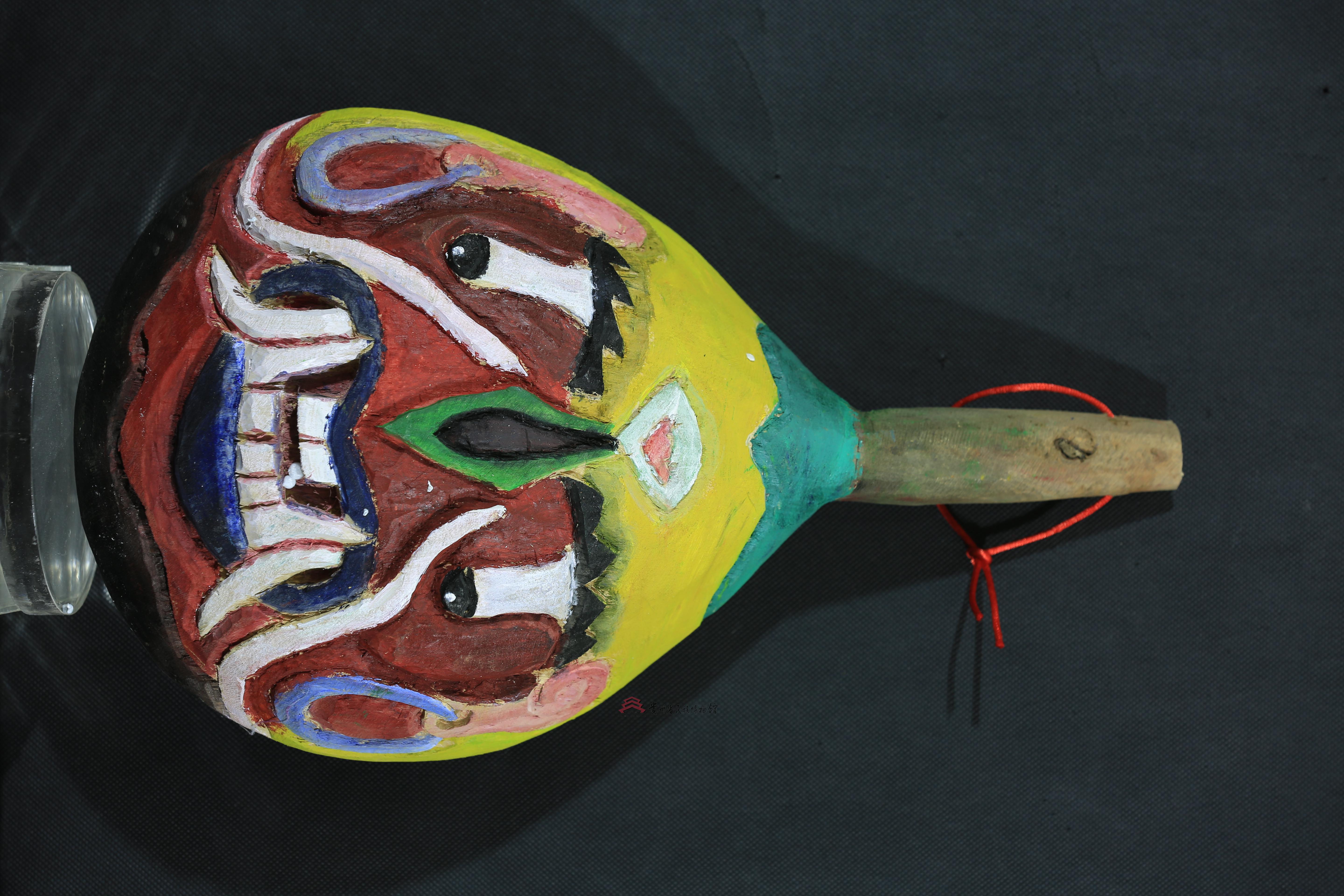 当代云南文山丘北彝族面具虾神