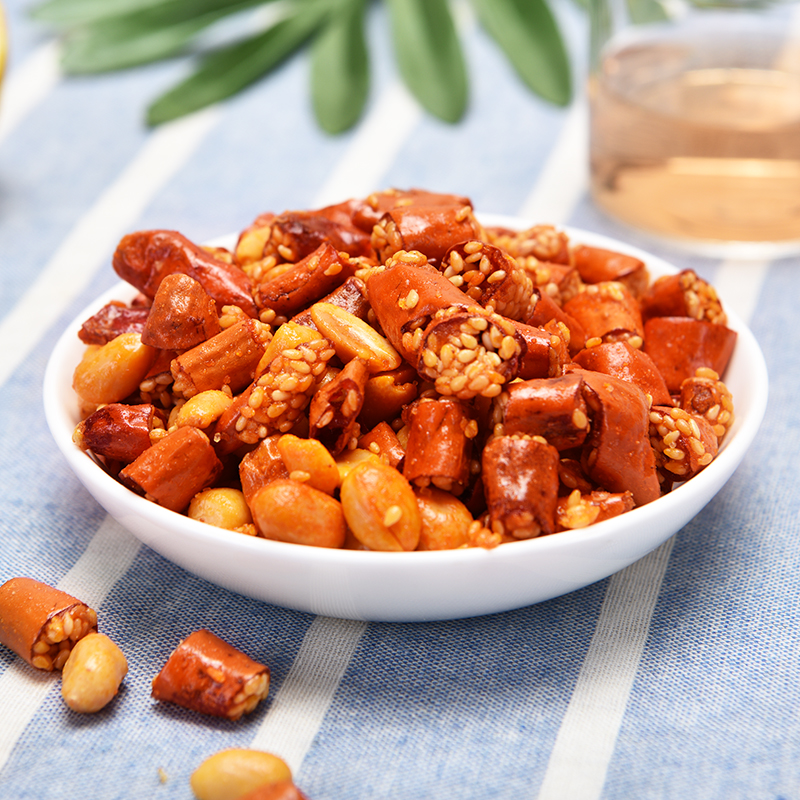 麻辣脆香花生米