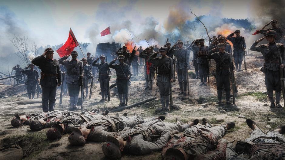  p>《十送红军》是为了纪念红军长征八十周年而制作的献礼剧,由北京