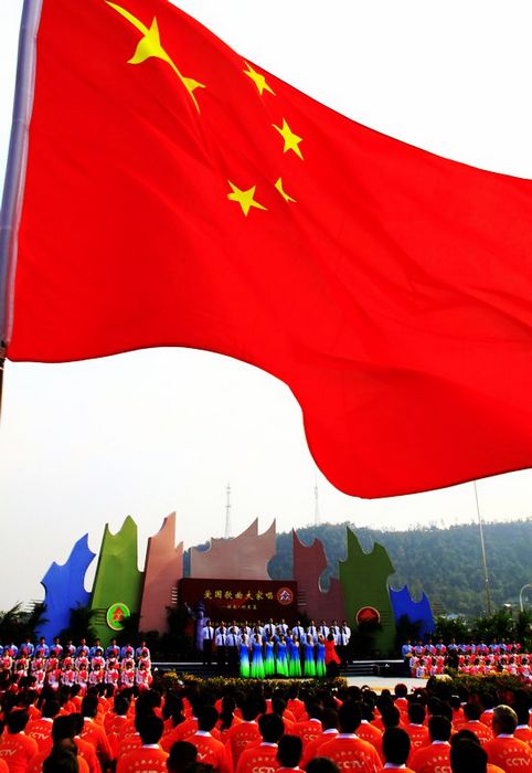 "两型梦","崛起梦",是一场健康向上,并且具有红色中国梦元素的彩信