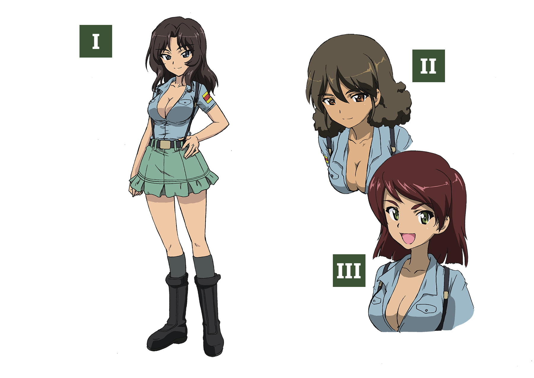 少女与战车角色列表