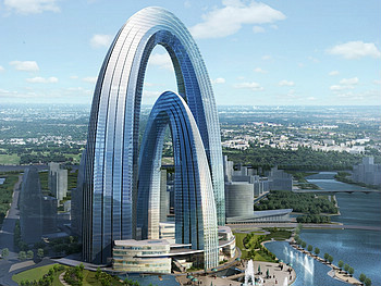 p data-id="gnbra8tz26">彩虹之门位于北京市通州区新城核心区五河