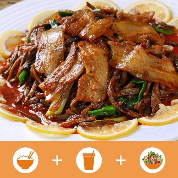 干豇豆回锅肉