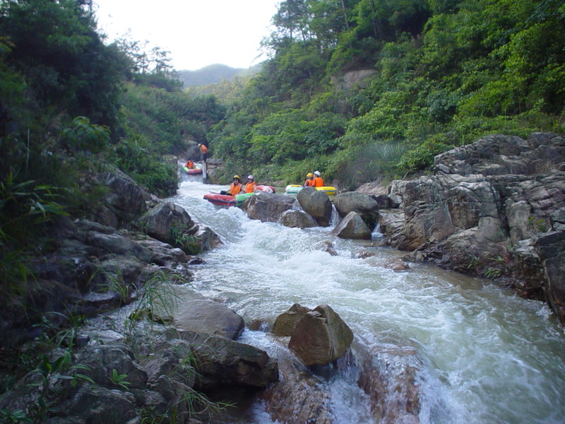 芙蓉大峡谷漂流