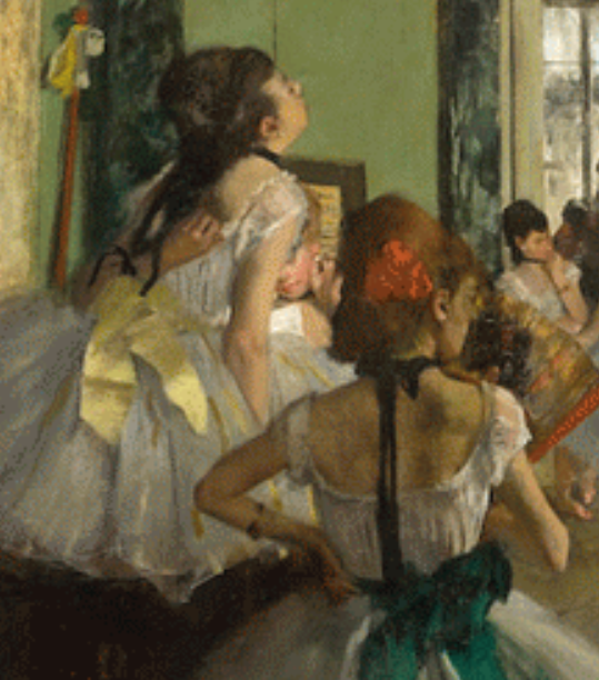 href="#" data-lemmaid="81936">埃德加·德加 /a>创作的一幅油画作品