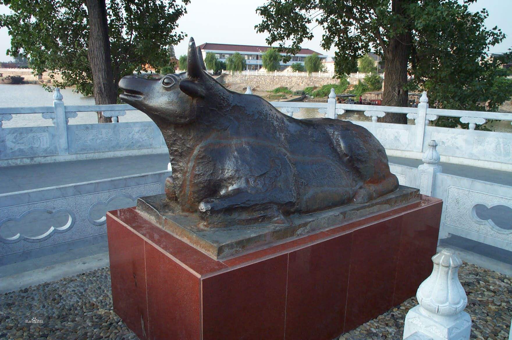 柳园口游览区镇河铁犀