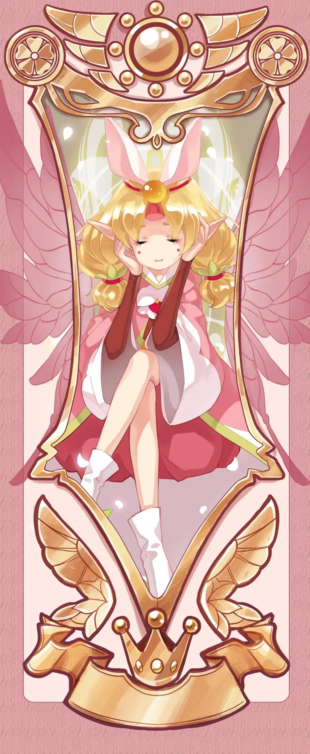 龙雀,动画《小花仙》系列中的金鱼草精灵王