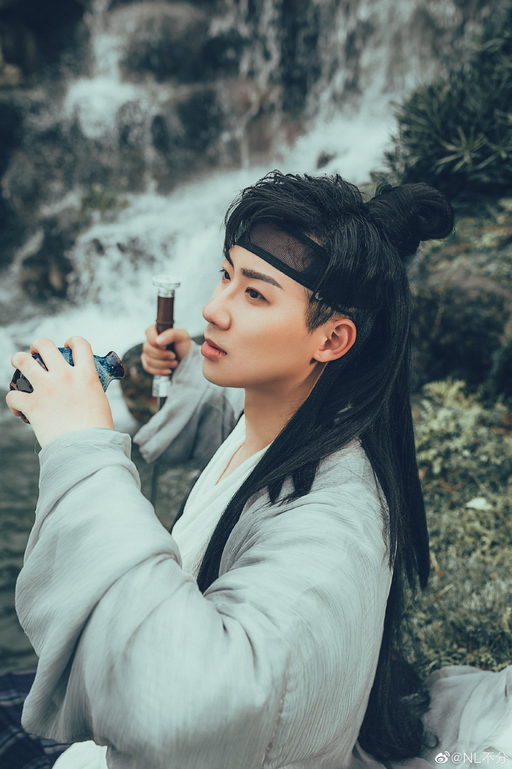  p>nl不分,网络古风歌手.