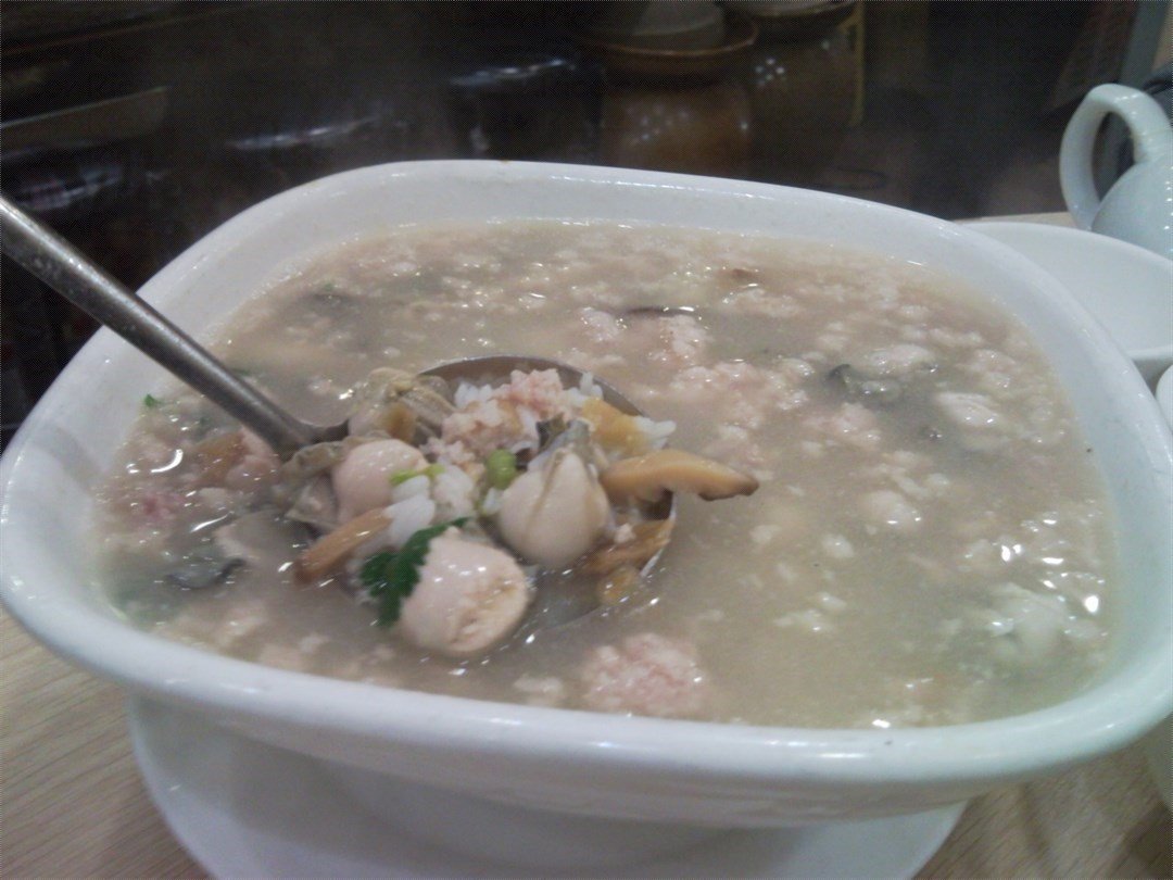 蚝仔肉碎粥