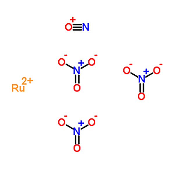 右图为亚硝酰配合物之一亚硝酰基硝酸钌. /p>