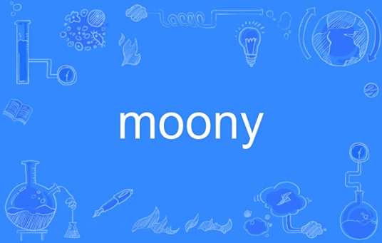 Moony（英语单词）_百度百科
