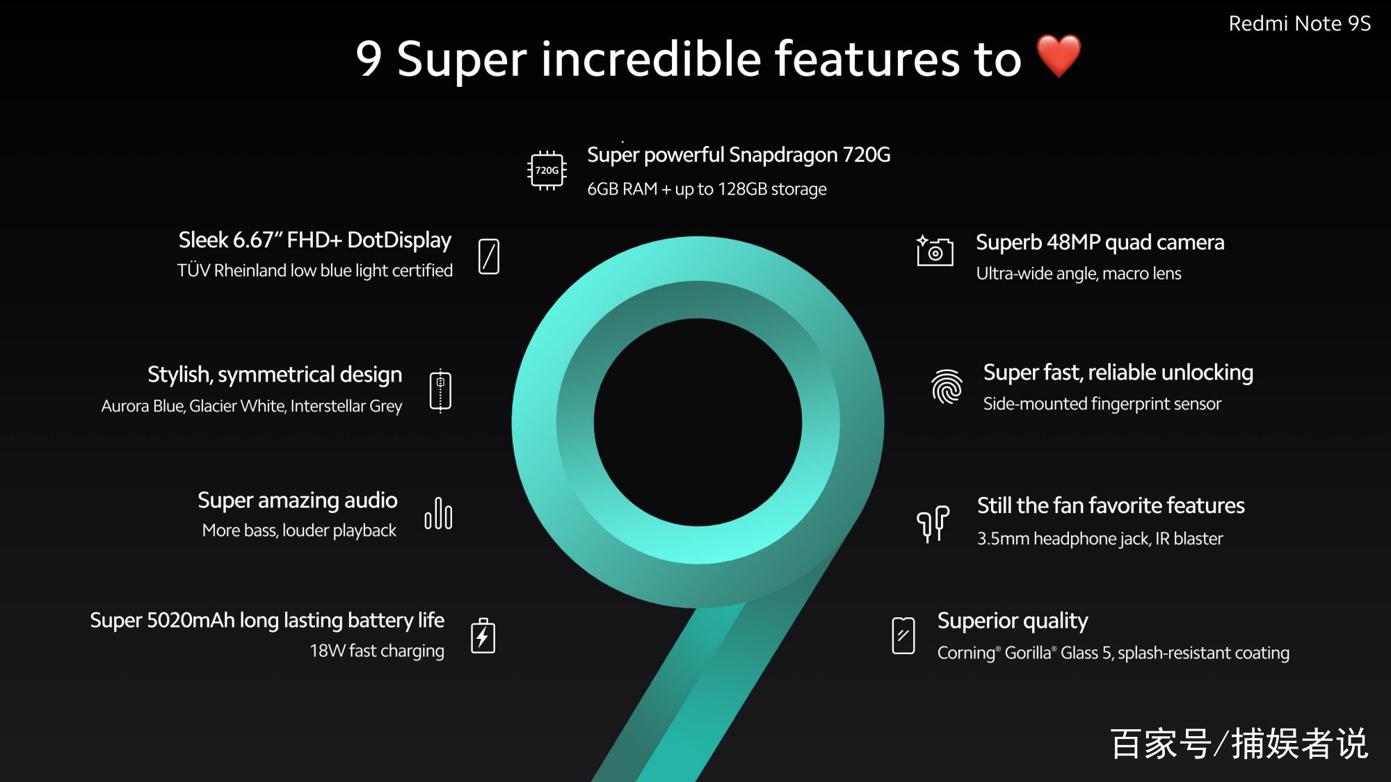 Redmi Note 9S正式发布，售价180美元起！_百科TA说