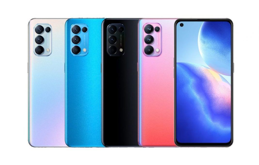 OPPO Reno 5 4G宣布1月12日登陆印尼：骁龙720G+44MP自拍+55W闪充_百科TA说