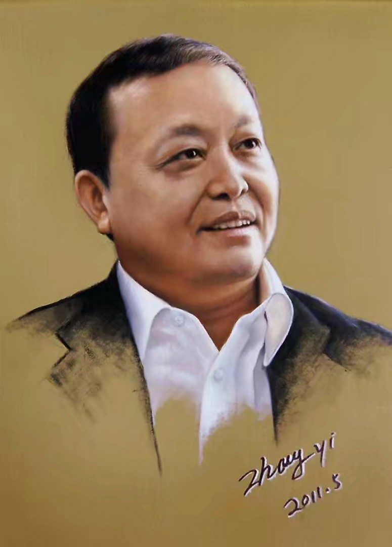  p>张一,汉族,资深人物肖像画家.