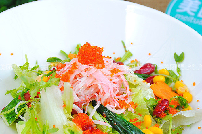 青木瓜蟹肉沙拉