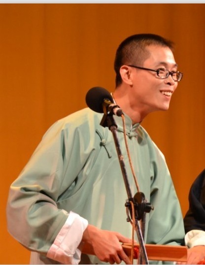 创始人叶明珠(师承济南相声,快板名家萧国光,师爷:孙少林先生),张叶挺