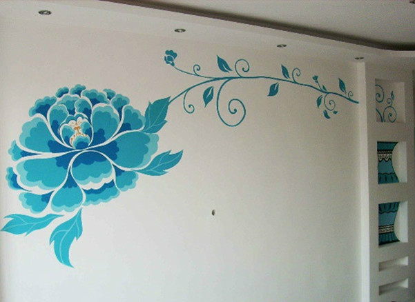 墙画手绘