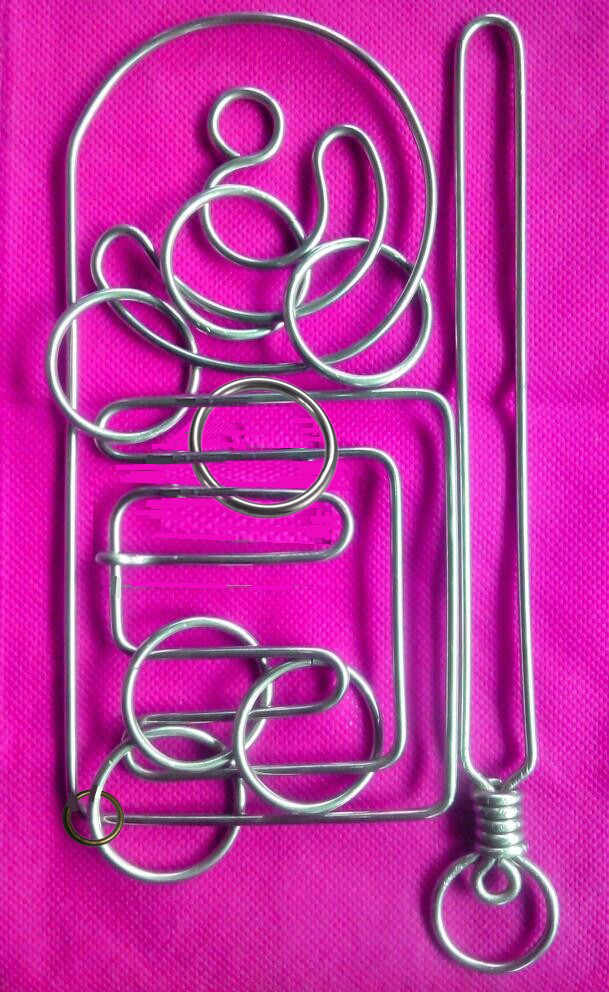 智慧环是益智玩具中的一个重要组成部分,也是全人类的智慧结晶.