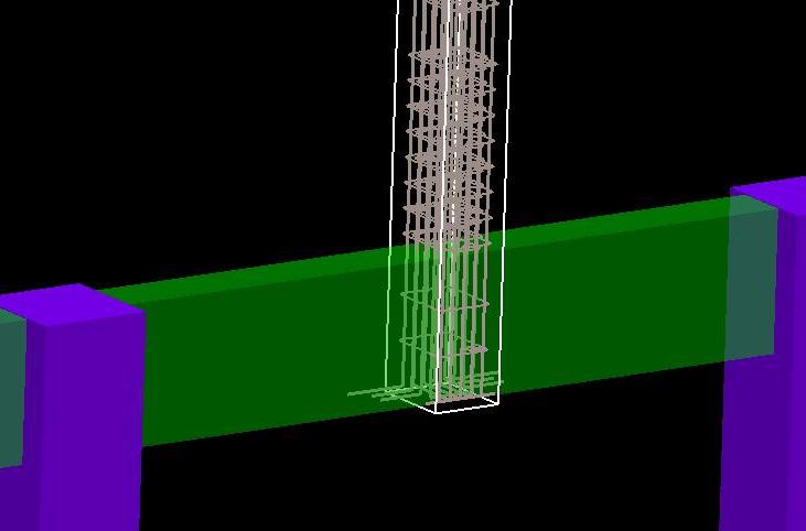 当布置的转换梁支撑上部的剪力墙的时候,转换梁叫框支梁,支撑框支梁的