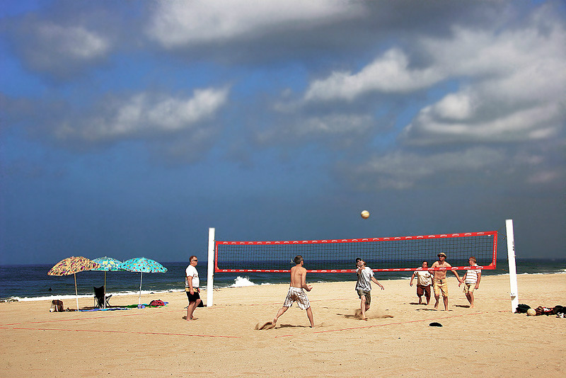 沙滩排球