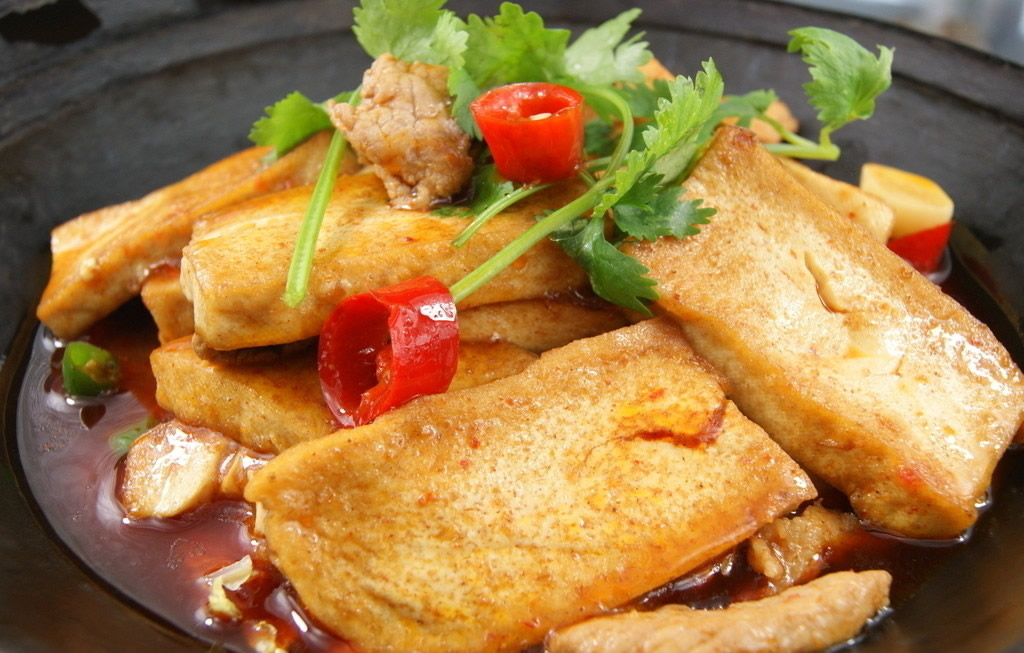 私房干烧豆腐
