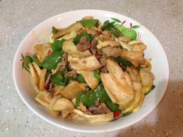 高笋炒肉